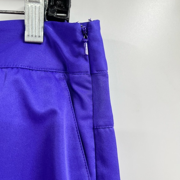 Womens Adidas Climacode Blue Purple Side Zip Tennis Athletic Skirt Size 10 - Picture 5 of 10